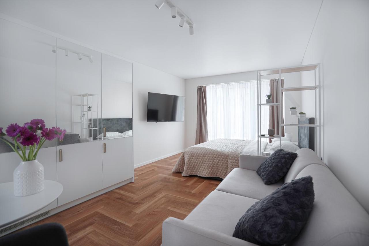 Exclusive Oldnew Apartments In City Center Panevezys Exterior photo